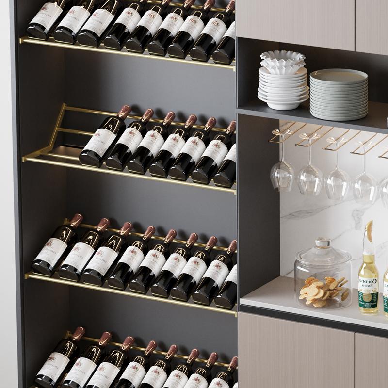 轻奢酒柜红酒架客厅葡萄酒架斜放