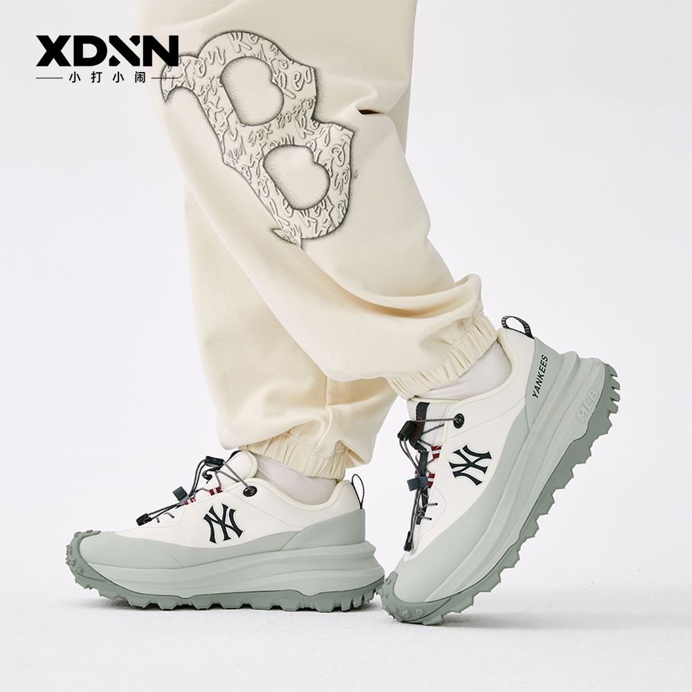 MLB官方 25秋季新款男女情侣百搭跑步鞋潮流厚底运动户外鞋SHB02