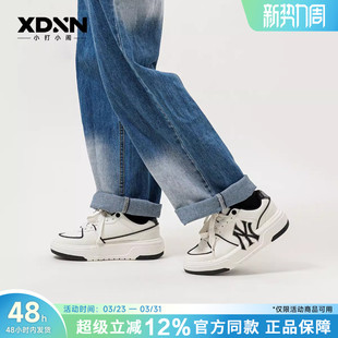 春季 CA1 男女情侣复古学长鞋 男运动休闲鞋 M04 女厚底增高板鞋 MLB