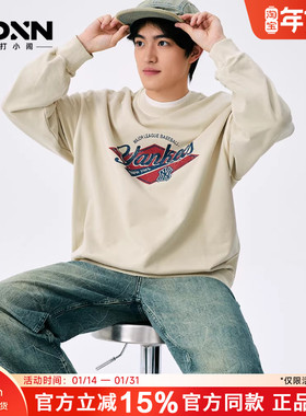 MLB 秋冬正品爆款情侣复古男运动长袖女休闲时尚百搭卫衣MTV07