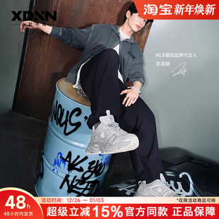 造浪老爹鞋 MLB25秋季 男女情侣厚底增高跑步鞋 张凌赫同款 SHCC2 新款