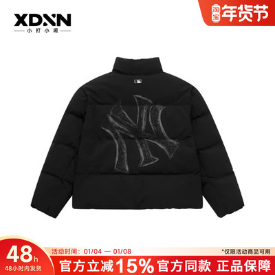 MLB25秋冬新款背标LOGO羽绒服