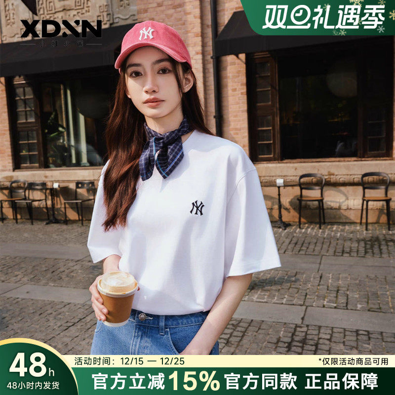 mlb短袖情侣透气休闲T恤