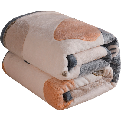 九九韵加厚雪花绒毛毯四季多用途