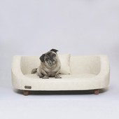 小王子星圣诞款 奶白宠物沙发防水耐抓易清理不留异味