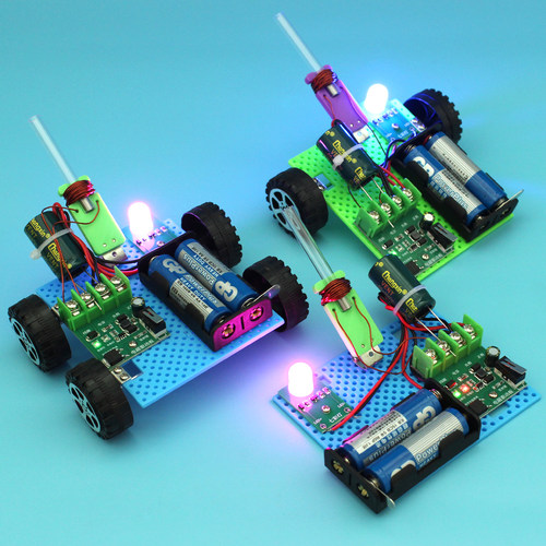 电磁炮加农炮战车套件 科技小制作 学生手工作业 电子diy生日礼物