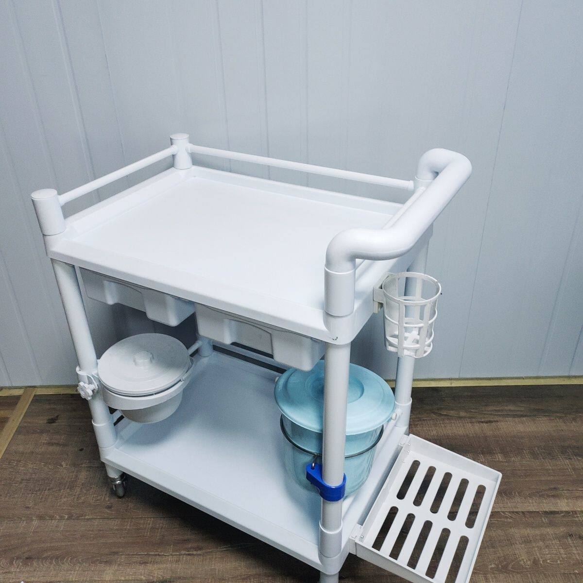 美容治疗ABS美容院小推车仪器药店展柜/药品柜/药