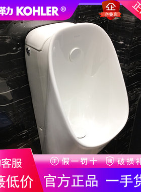科勒壁挂式挂墙式小便斗明莱节水型小便器K-21839T-ER-0后进水
