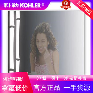 科勒K-15479T-CP陶比卫生间浴室镜子带灯防雾镜方形全身镜穿衣镜