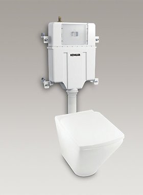 科勒入墙式马桶K-25089/K-25090T/K-25091T-S-0艾思格尔落地式