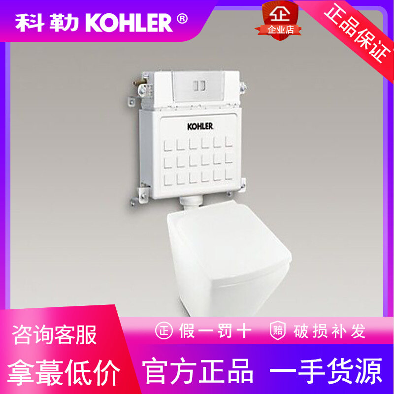 科勒 艾思格尔落地式座便器马桶海德丽200气动水箱K-25089T-S-0