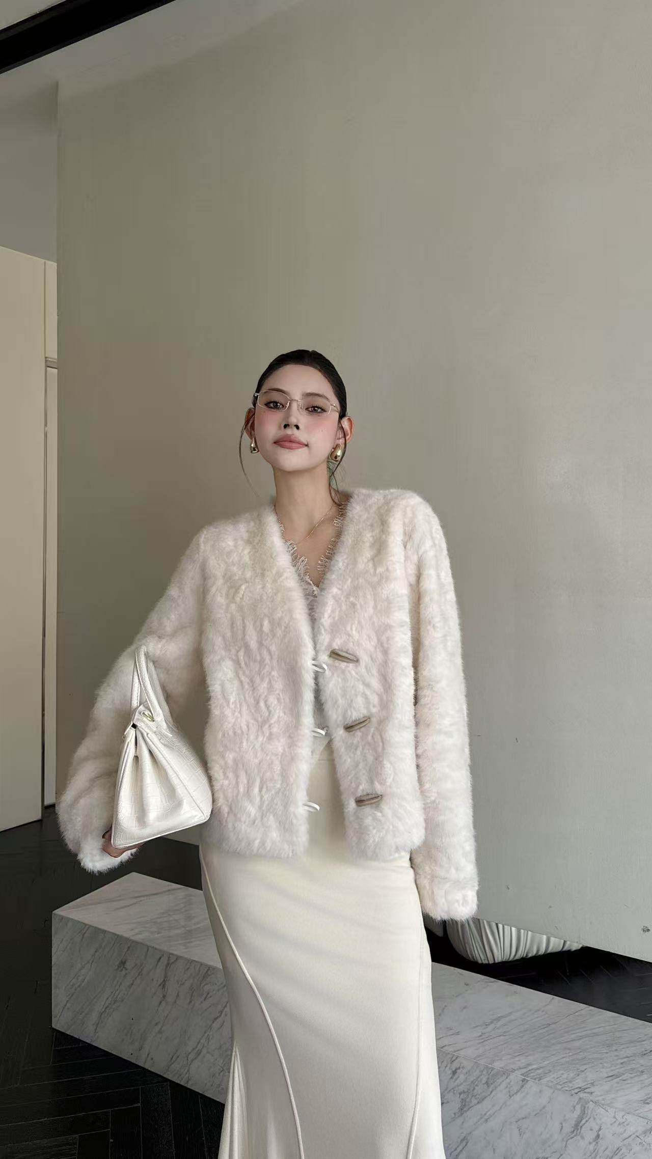 ZJA.SHANG58880新款新面料水貂毛环保皮草女皮毛一体外套女洋气,女装/女士精品,皮草,淘宝优惠券,粉丝福利购,淘宝优惠卷