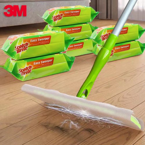 思高静电除尘拖把吸附毛发灰尘