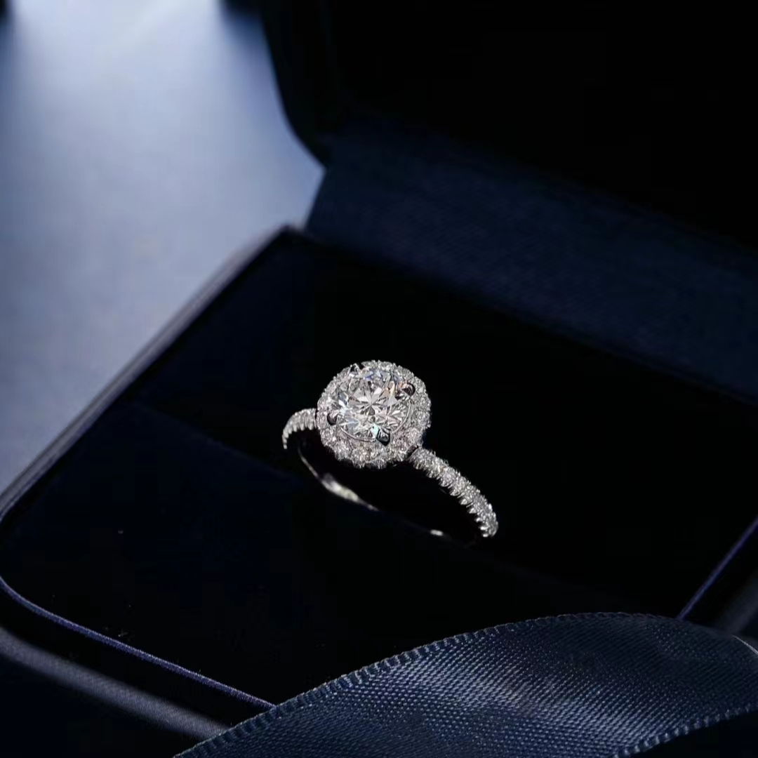 河南培育鉆鉆戒igi+NGTC證