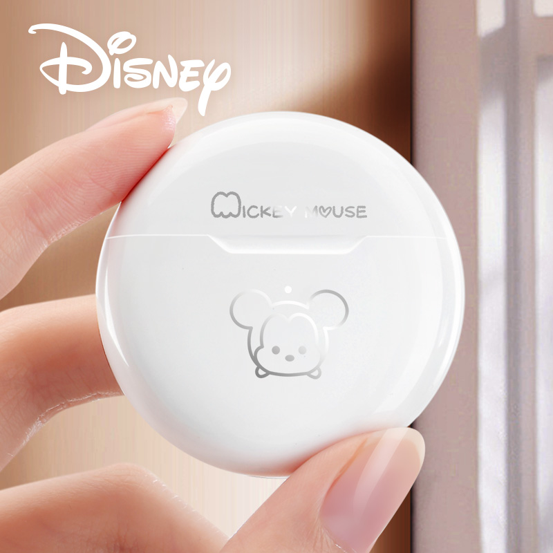 Disney/迪士尼联名款草莓熊F9无线运动蓝牙耳机半入耳式音质超好高颜值男女生款降噪2022年新款适用苹果华为