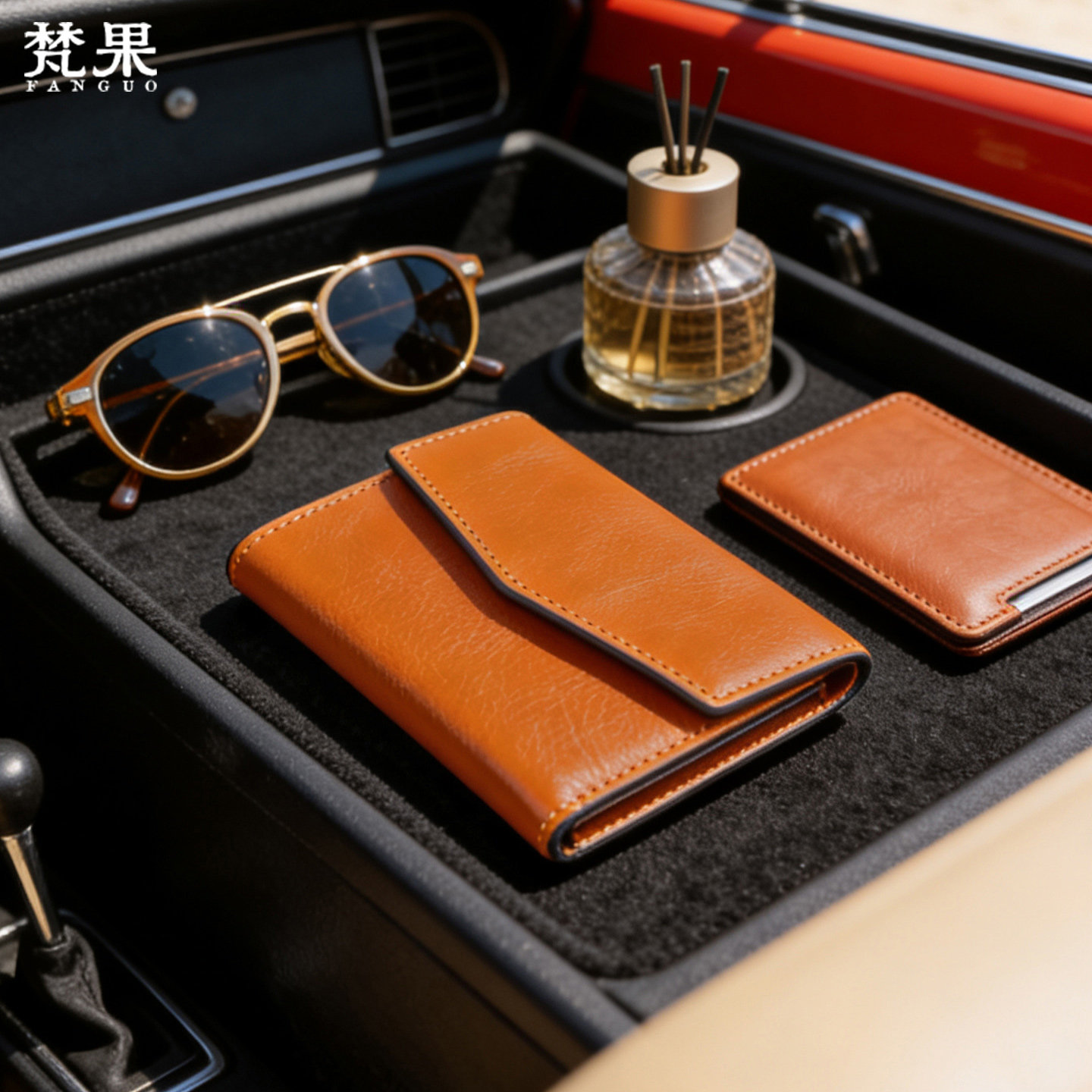 植鞣头层牛皮三折钱包男女真皮短款手工多卡位钱夹大容量卡包礼物