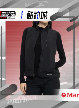 Marmot 土拨鼠 Tempo Vest 女款户外夹克徒步休闲马甲 98220-001