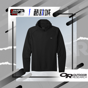 Outdoor Research OR男款Echo印花户外速干长袖连帽衫卫衣287625