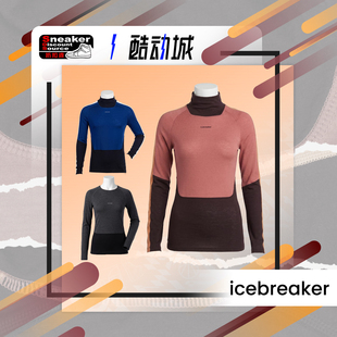 美利奴羊毛女保暖户外徒步跑步内衣 IB0A59JU 破冰者 icebreaker