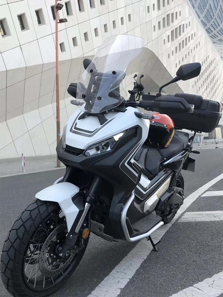天飞仕适用本田23款x-adv750挡风玻璃xadv改装加高透明前风挡配件