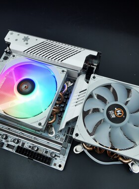 迈度M36i超薄4管散热器精粤B760i迷你主机12/13代1700散热器12400