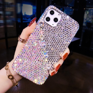 奢华水钻oppoReno12pro+满钻手机壳高级感reno11带钻石闪10镶钻保护套9se创意Findx7网红新款X6个性A98女5潮4