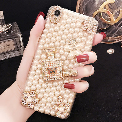 苹果17ProMax珍珠水晶手机壳新款iPhone16网红带钻石15plus奢华13mini个性女潮14保护套防摔12全包XS适用11软,3C数码配件,手机保护套/壳,淘宝优惠券,粉丝福利购,淘宝优惠卷