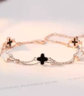 2024年新款手饰黑玛瑙小众设计