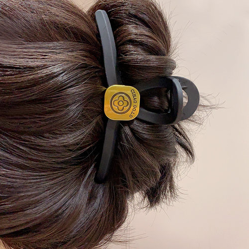 OLACC抓夹树脂日韩简约发饰百搭