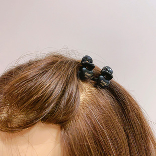 高级感小号发夹女迷你前额碎发鸭嘴夹子刘海抓夹侧边夹发卡发饰新