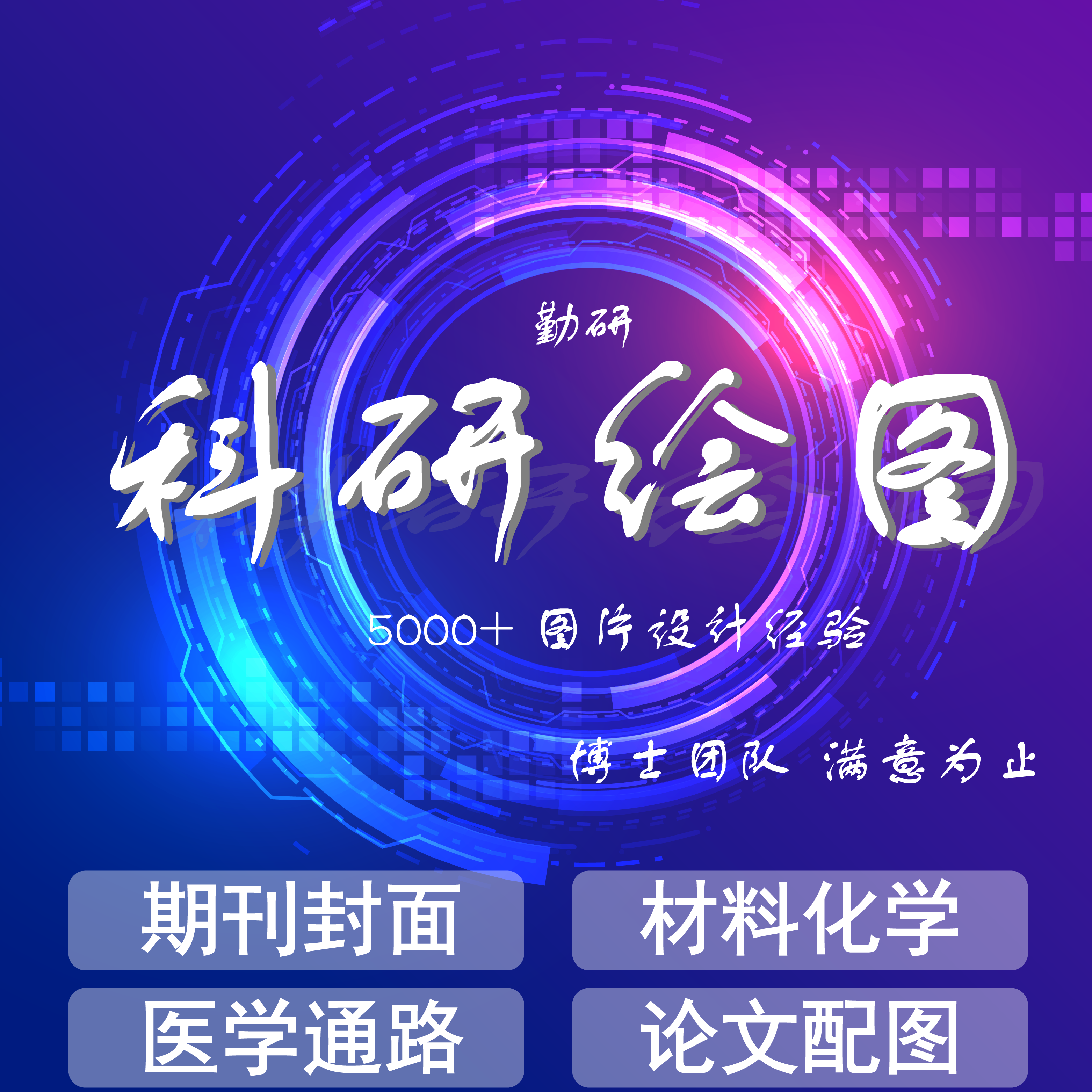 科研画图SCI科研示意图 绘图作图 科研绘图素材 学术期刊封面设计