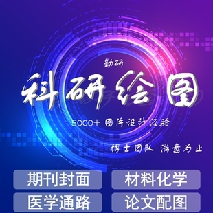 科研画图SCI科研示意图 绘图作图 科研绘图素材 学术期刊封面设计
