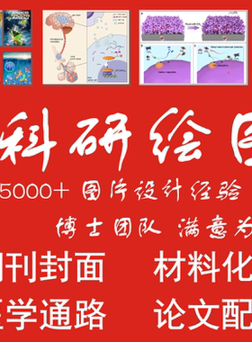 SCI摘要科研绘图画图作图示意流程sci作图信号通路医学作图形摘要