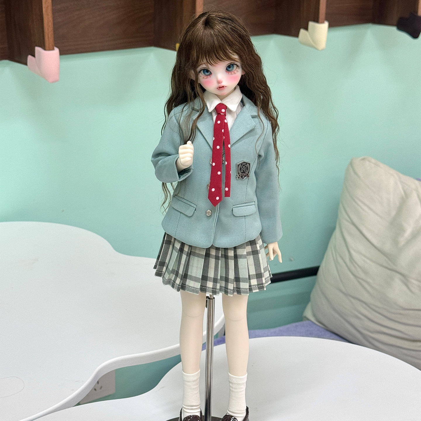 BJD1/4分娃衣棠蕙女子制服套装图片