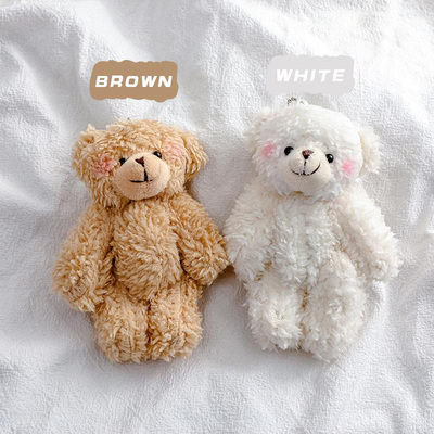 呆萌小熊可爱挂件少女心毛绒公仔