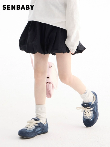 Шорты, фонарь, детские черные штаны для девочек, детская одежда