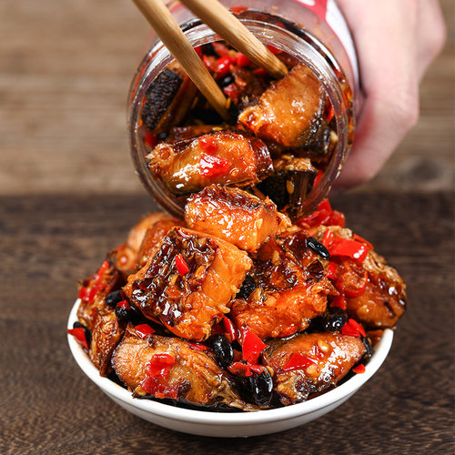 即食香辣鱼排零食小吃下饭菜