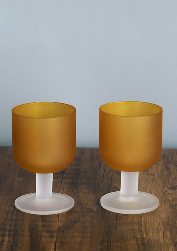 日本玻璃复古磨砂mini小酒杯