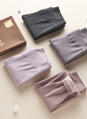 2025意大莱女士蚕丝羊毛贴护膝高腰弹力加厚贴身保暖打底秋裤5744