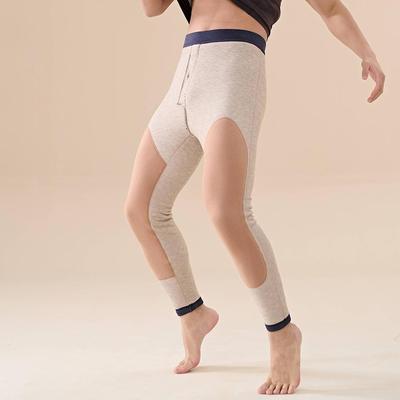 3层加厚驼绒保暖裤意大莱男士