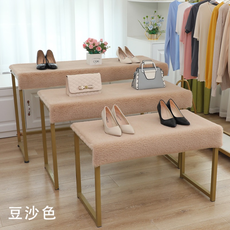 拍照型桌面毯地垫子可坐睡卡通复古风毛垫鞋店展柜毛垫午休记忆棉