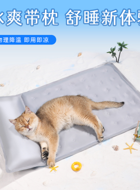 宠物冰垫狗狗夏天睡垫凉垫猫咪专用冰垫降温冰窝猫垫夏季小狗凉席
