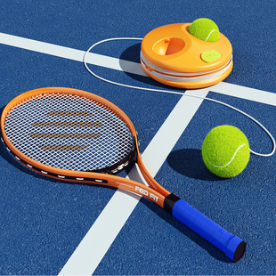 飞训练器尔顿练习女生专用男单人休闲大容量碳素网球回弹自动家用