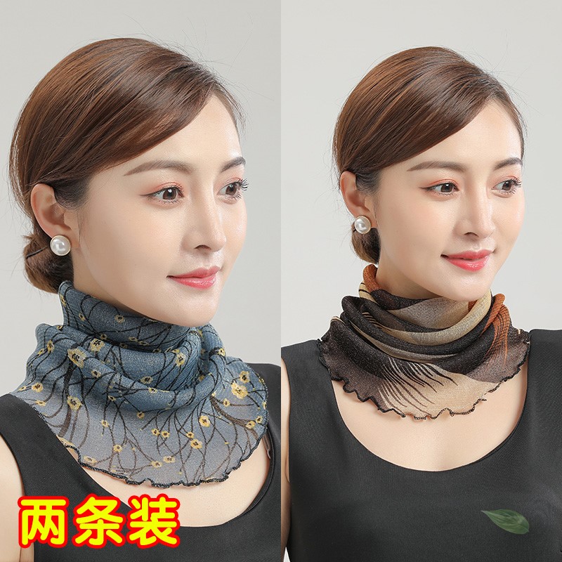 防晒脖套护颈椎百搭女夏季