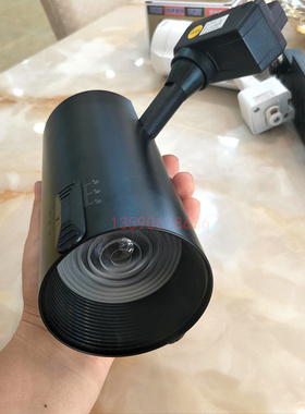 回龙HLTJ01B-30COB LED30W可调光束角度轨道射灯服装店照明灯具