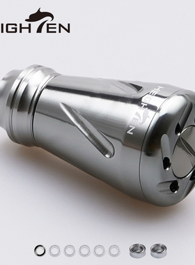 HEIGHTEN路亚渔轮双摇臂手柄新品纺车轮改装鼓轮金属摇把DIY配件