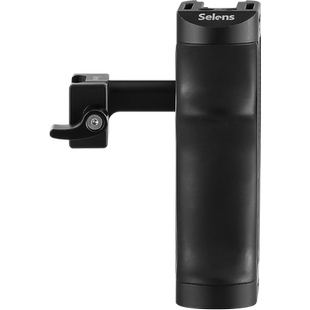 Selens/喜乐仕NATO侧手柄快拆单反相机兔笼拍摄360°旋转手持通用NATO滑条滑槽快装侧手柄兼容冷靴口摄影配件