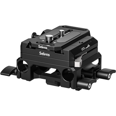 喜乐仕曼富图快装板双导管底座