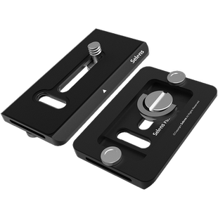 Selens/喜乐仕袋鼠快装板超薄轻便工具摄影单反相机三脚架云台配件阿卡多功能云台底座夹座云台通用兔笼配件