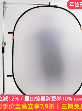 Selens 柔光板摄影柔光屏大型折叠便携拍照拍摄透光板反光板柔光版支架蝴蝶柔光布遮光天幕屏硫酸纸旗板